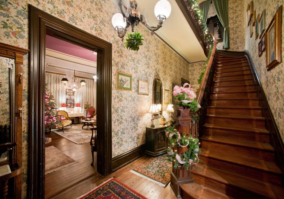 Victorian house interior