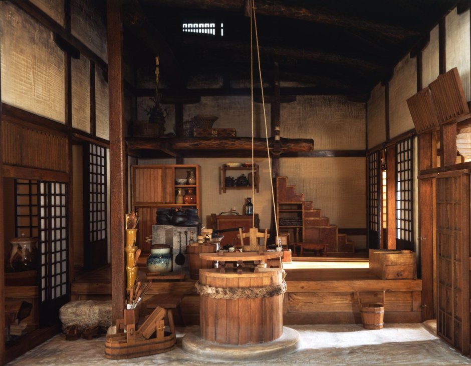Japanese traditional kitchen