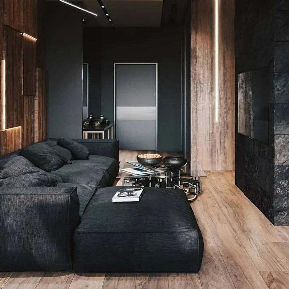 Interior design black