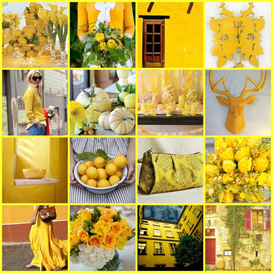 Lemon yellow color