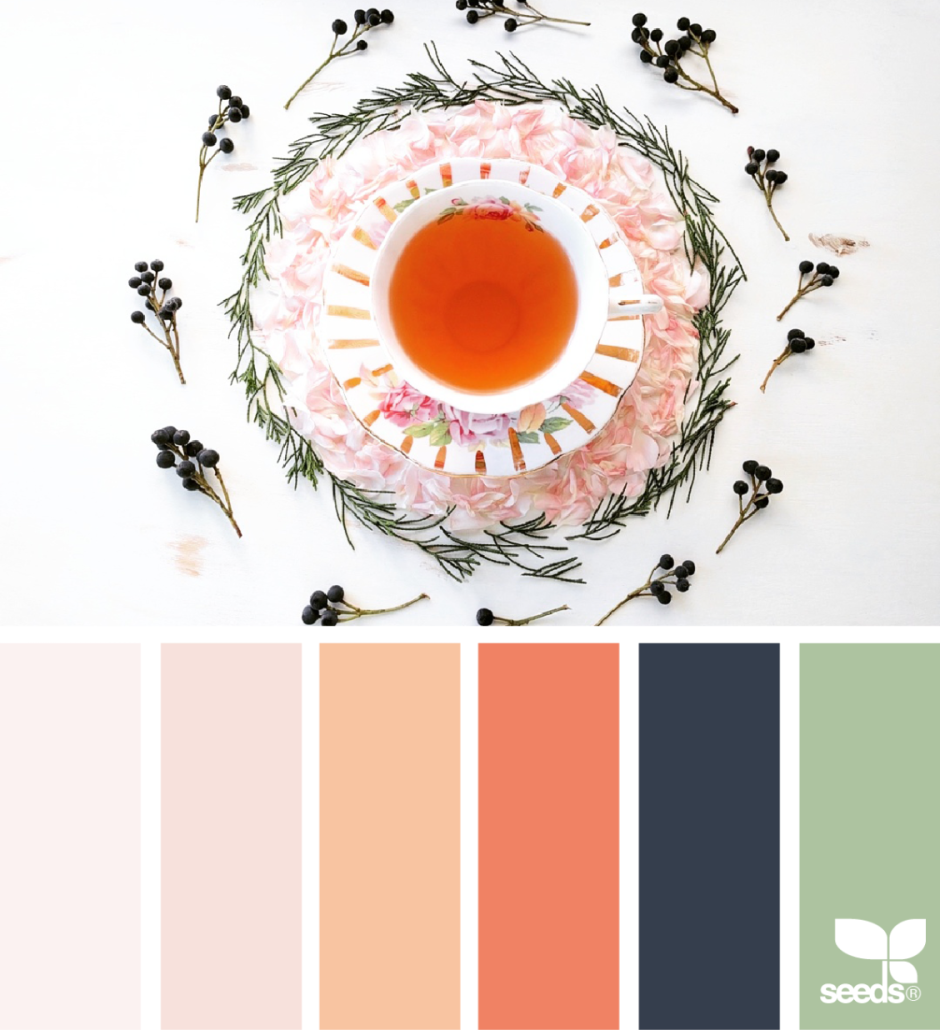 Tea palette color