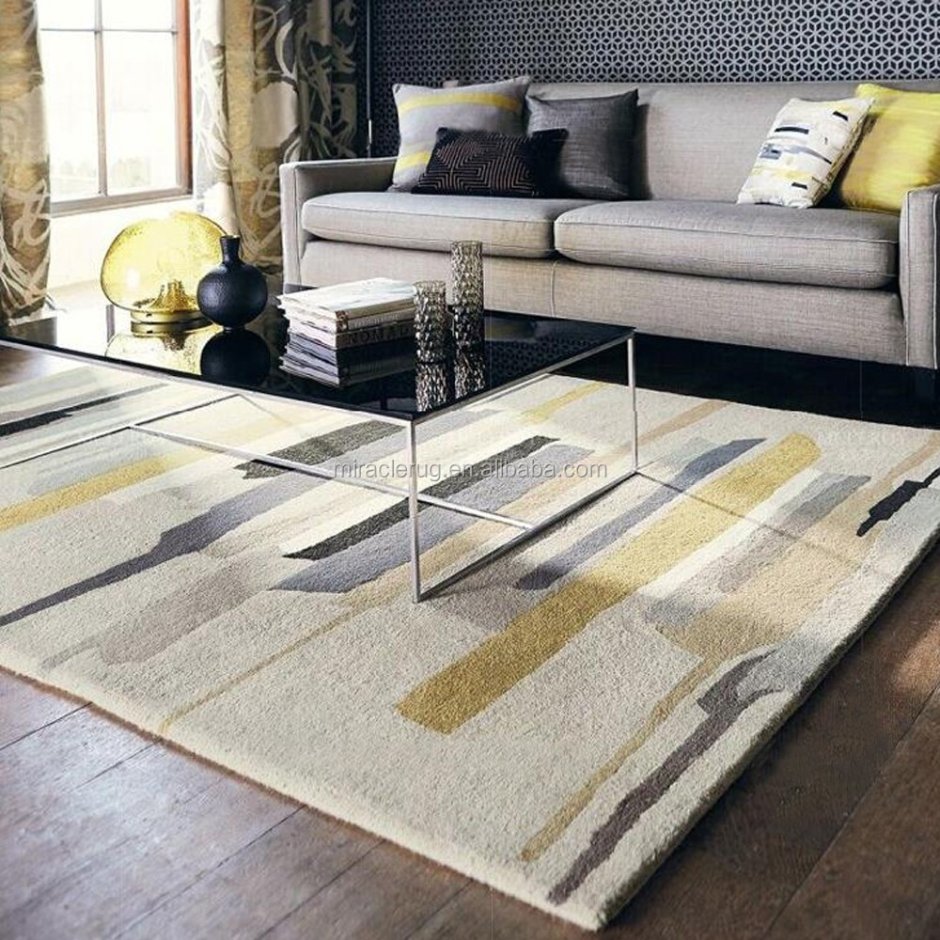 Modern carpet living room