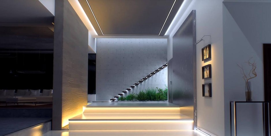 Led strip light for stairs