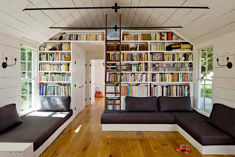 Home library room