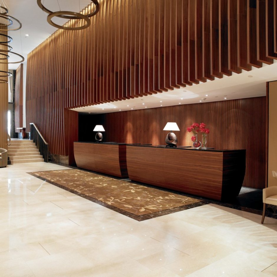Hotels interior lobby