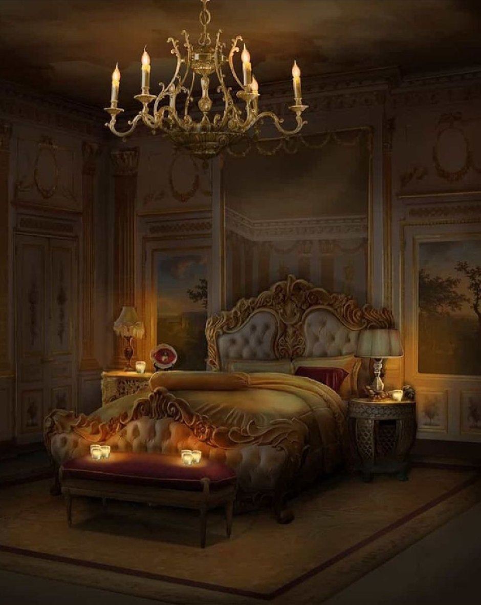 Castle bedroom