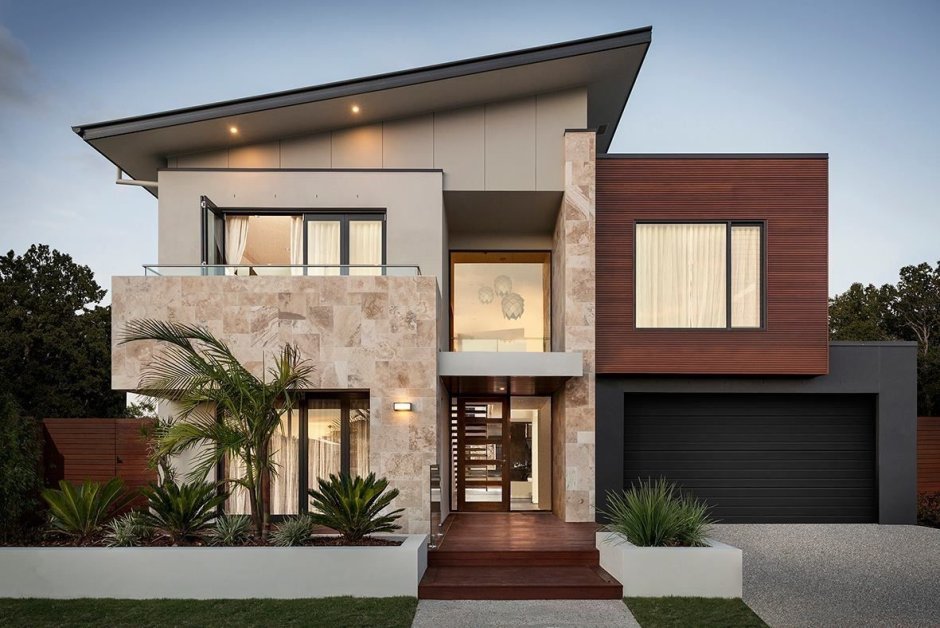 Modern villa exterior design