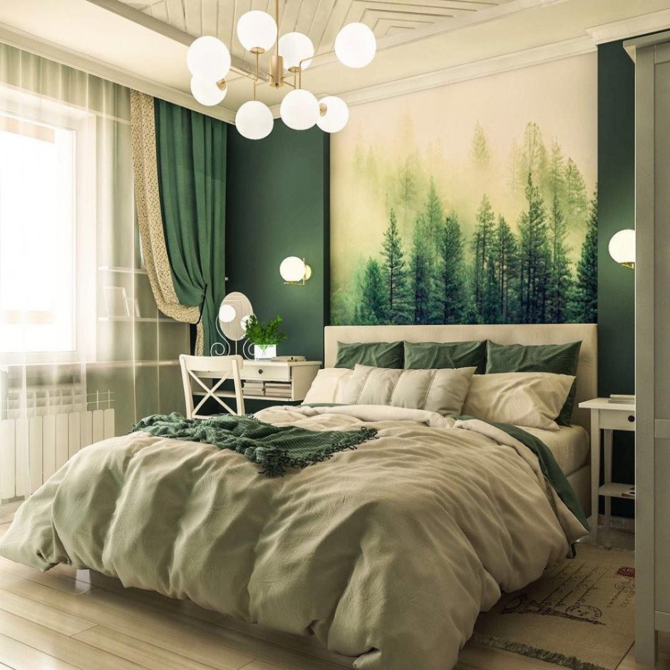 Bedroom colour combination