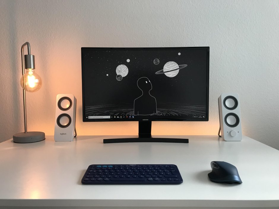 Minimal desktop setup