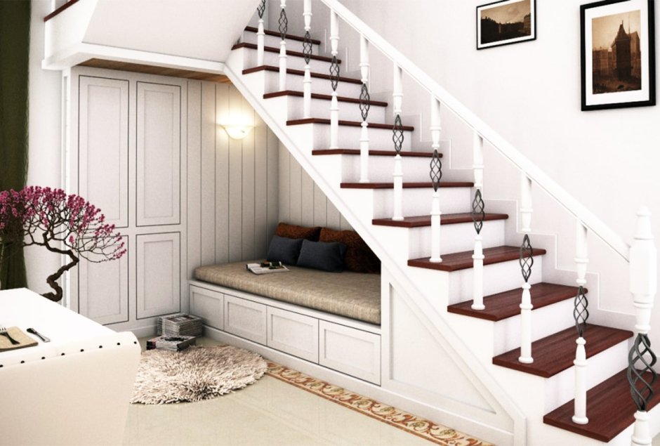 Stair on designing area