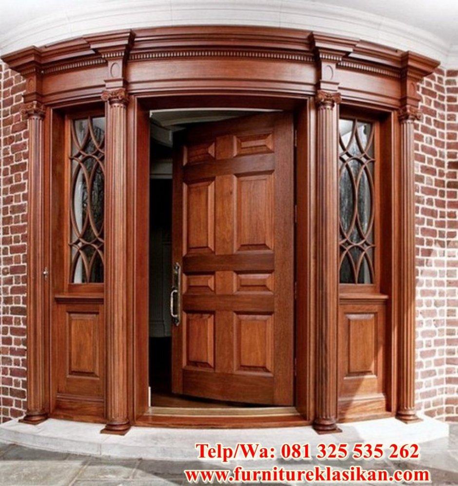 Wood door design