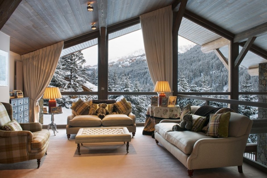 Luxury house in mountain
