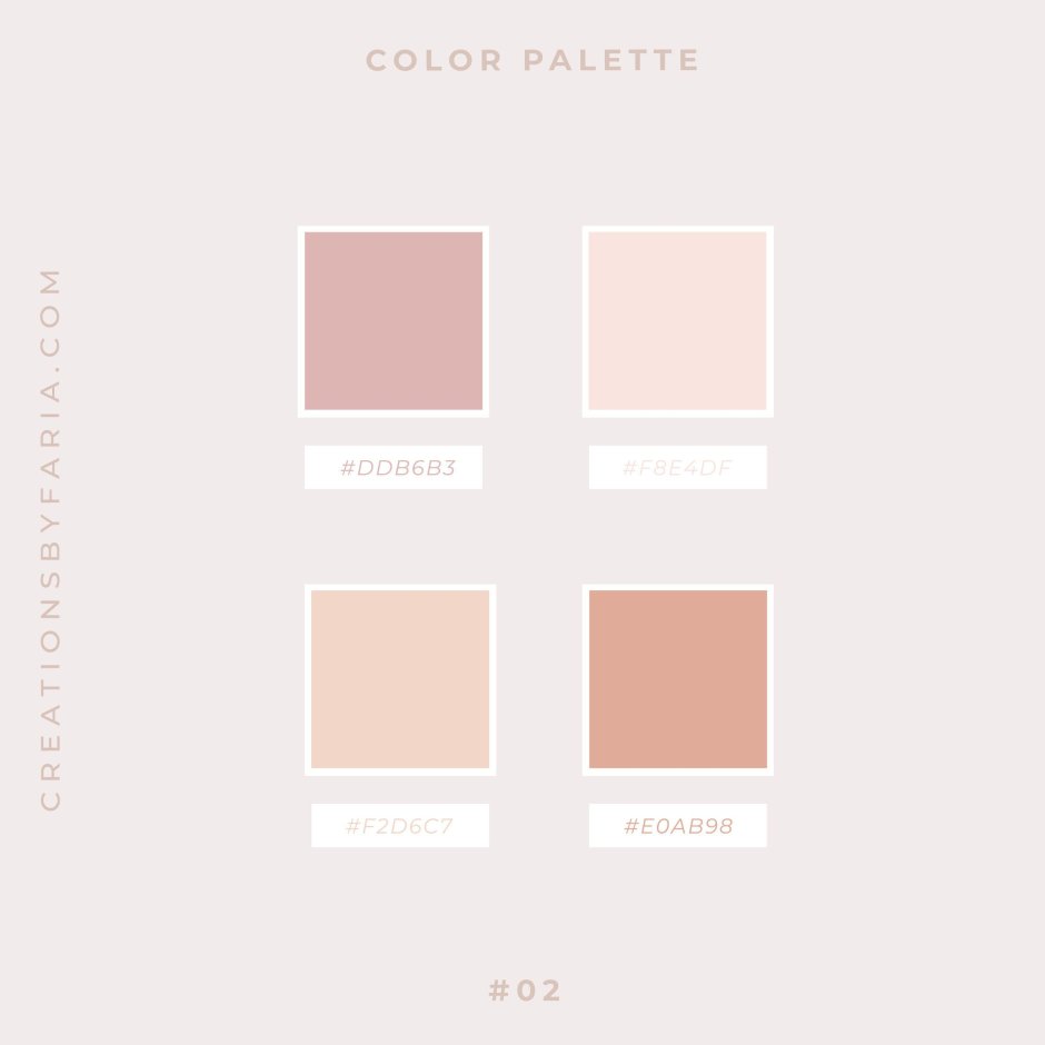 light peach Color Palette