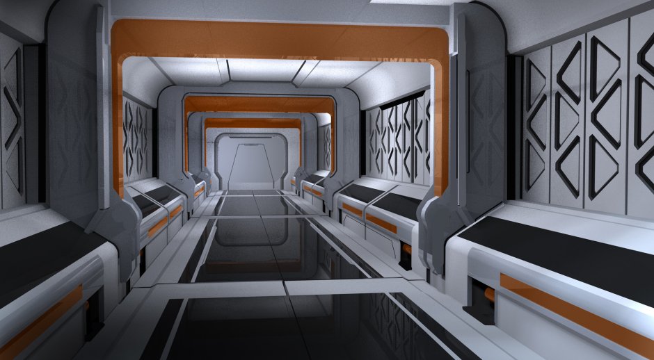 Starship corridor