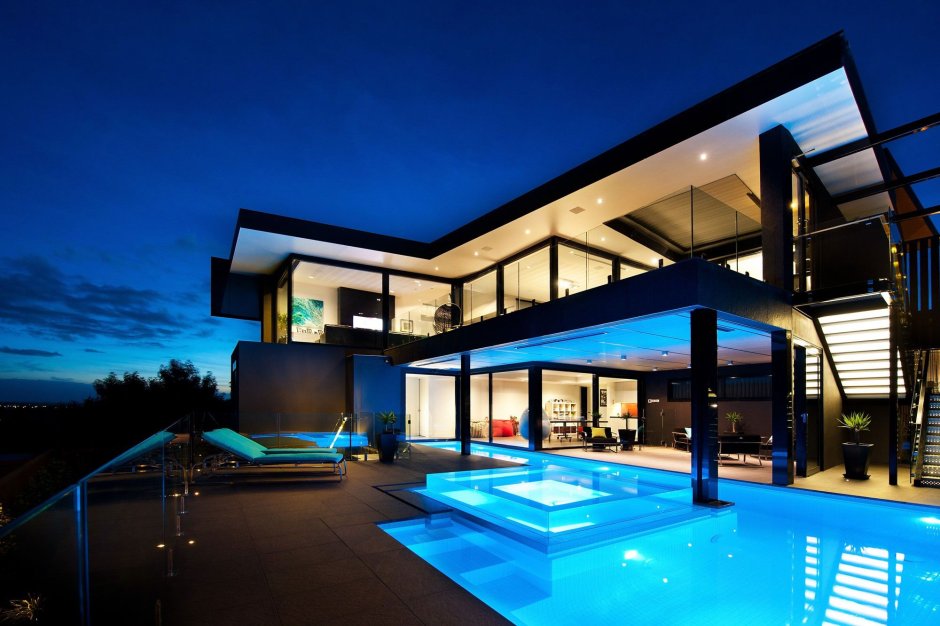 Modern beach villa design