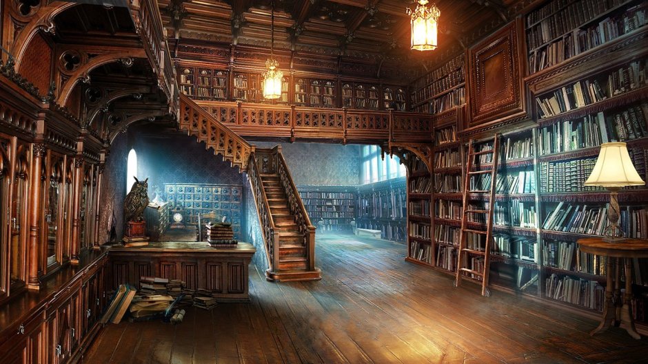 Harry potter library