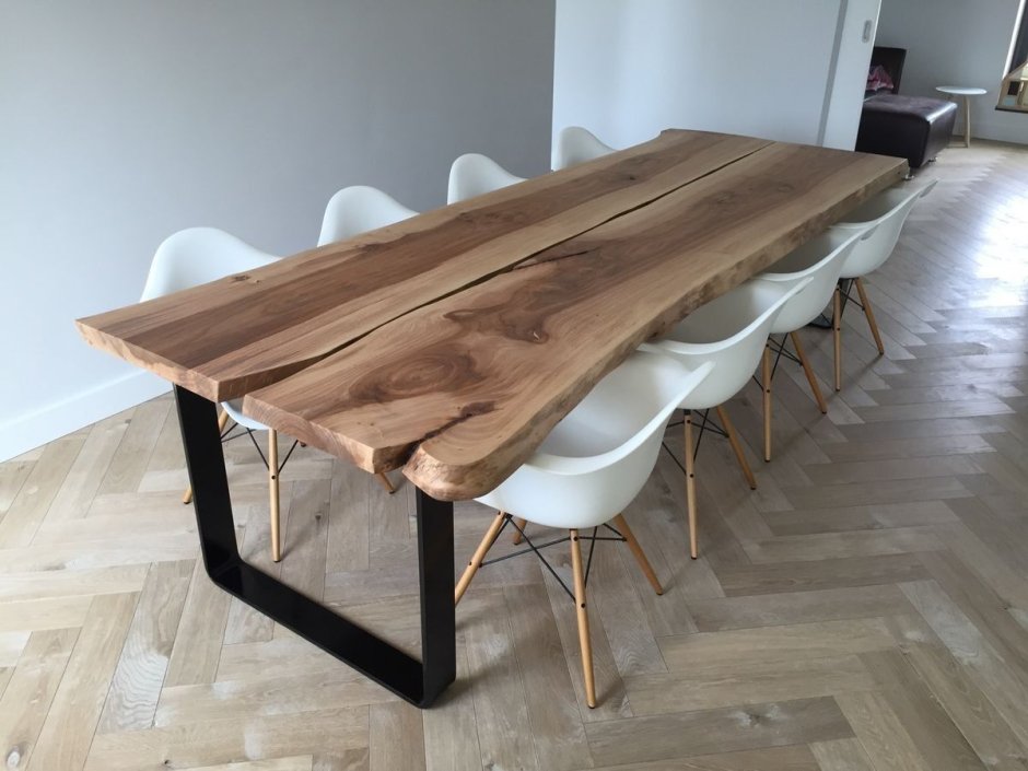 Solid wood table