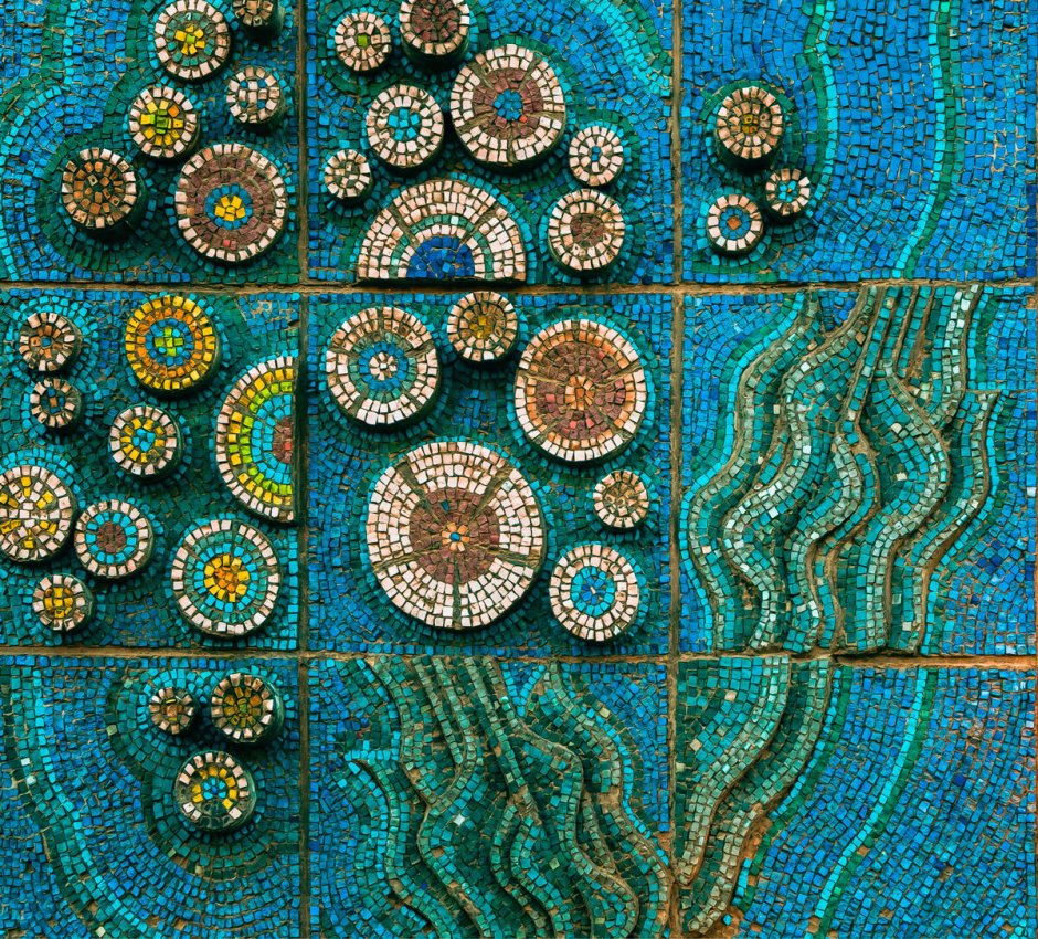 Soviet mosaics