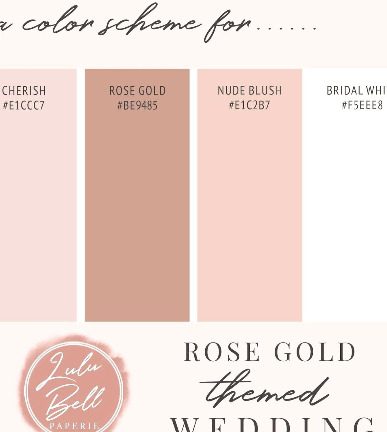 rose gold pantone color