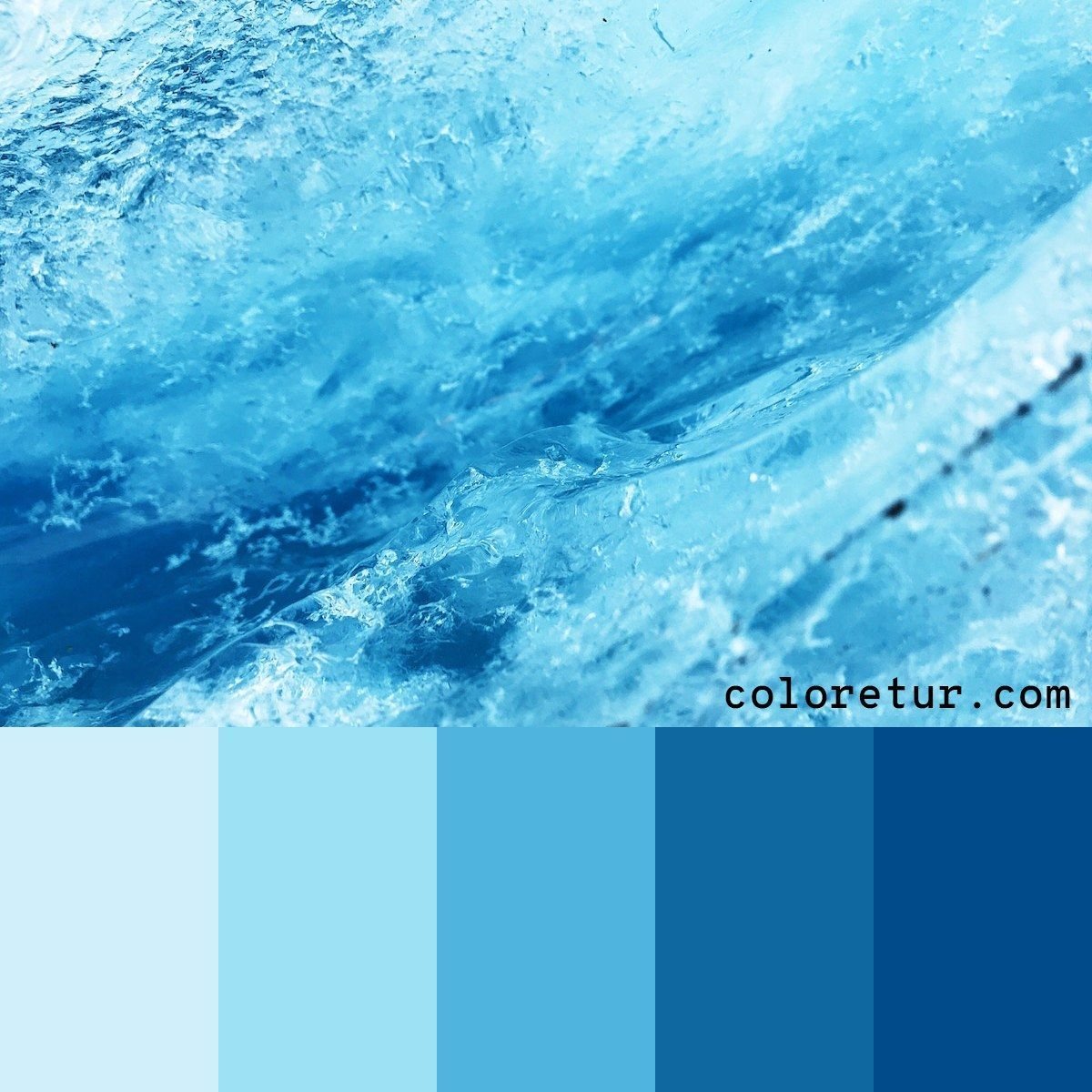 Ice blue Color Palette