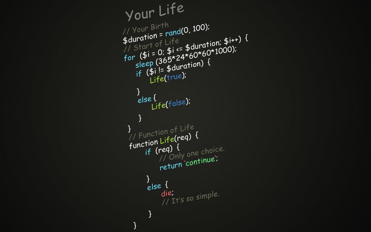 HD wallpaper: Code, coding, Dark Humor | Wallpaper Flare
