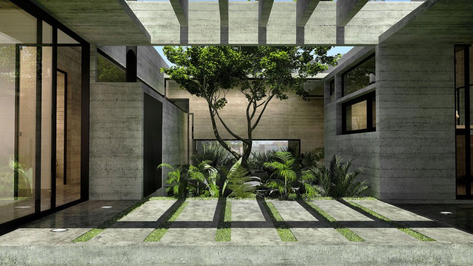 Courtyard space