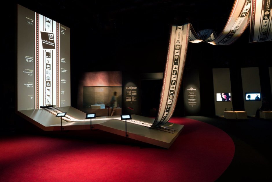 Interactive museum exhibition