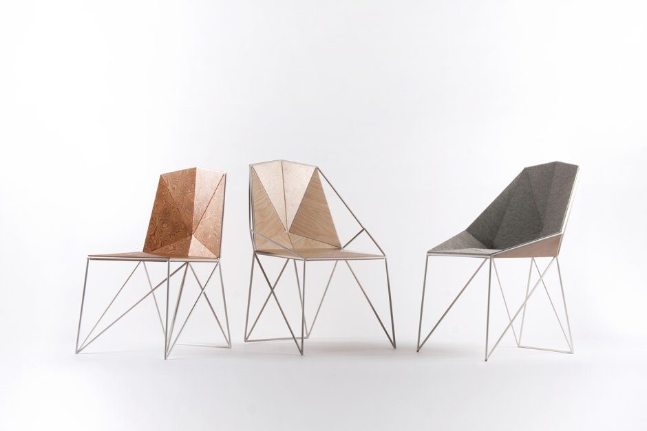 Metal chair design