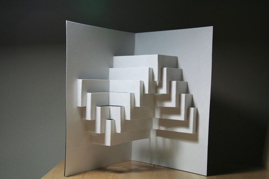 Paper cut and fold