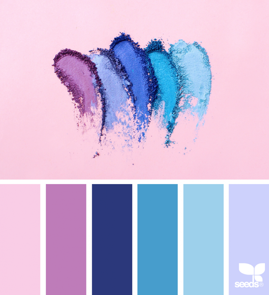 Purple colour palette
