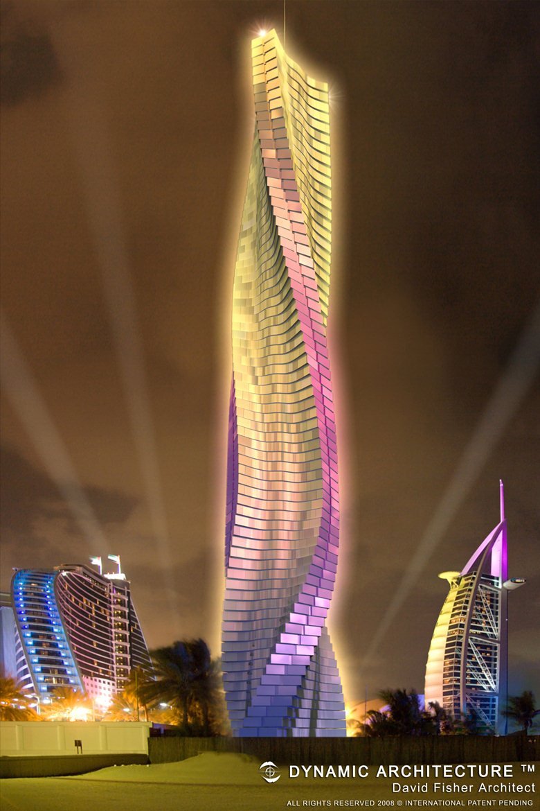 Dubai dynamic tower