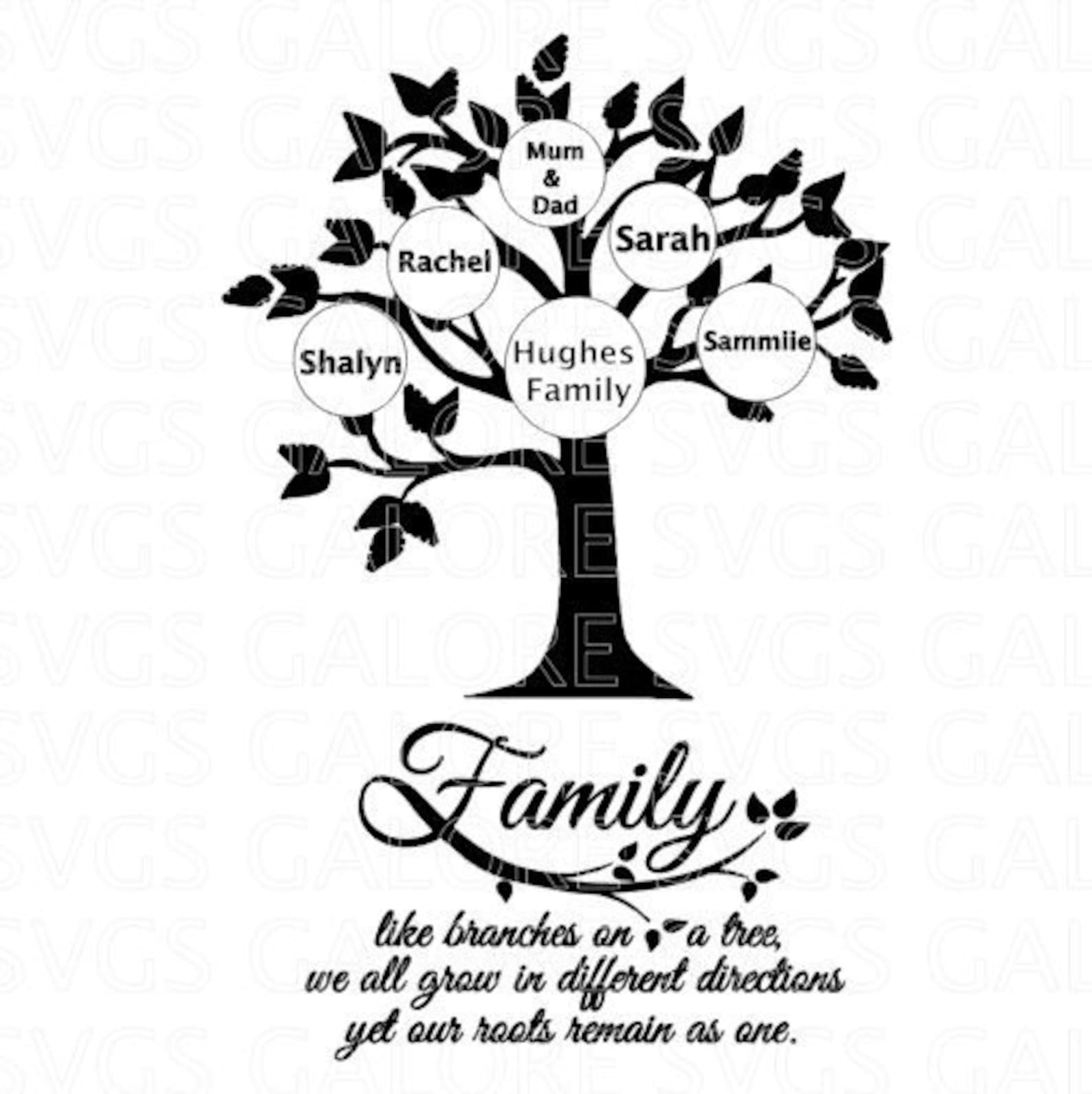 family-tree-hand-drawn-decorative-room-to-personalize-names-43443826 –  Handcut Designs – Chicago Web Design
