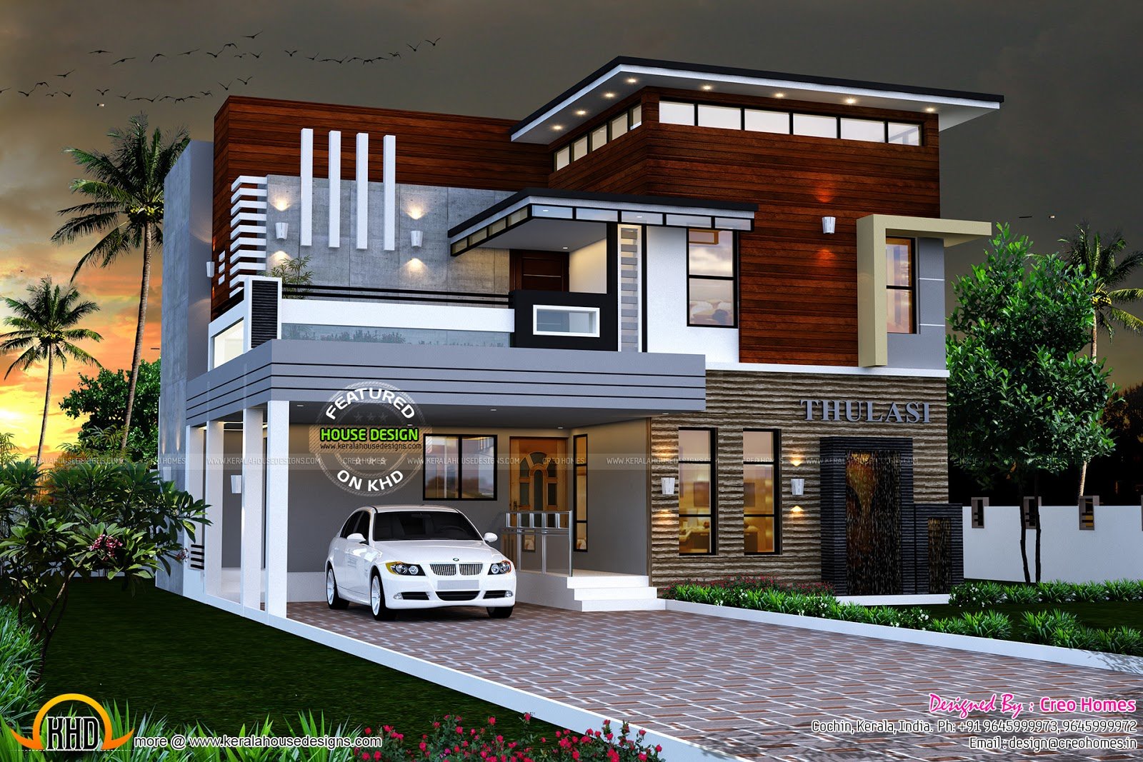 Дом 20 сентября. Kerala House Design. Нова Хаус модель.