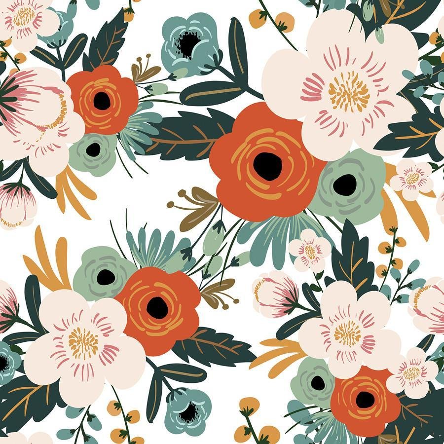 Vintage floral pattern