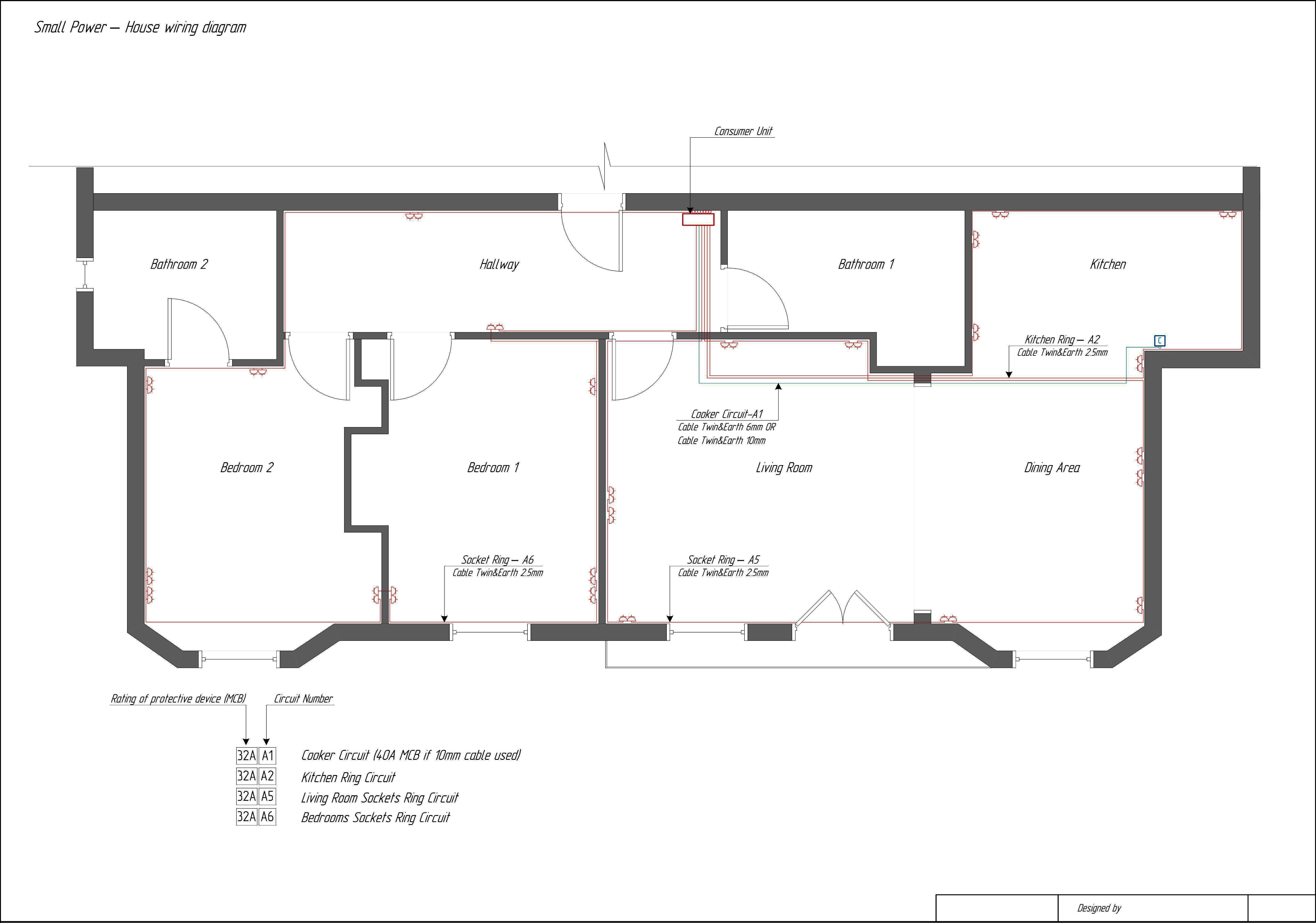 Design electrical plan plumbing mep drawing autocad draft for home house by  Ikhtiar143 | Fiverr