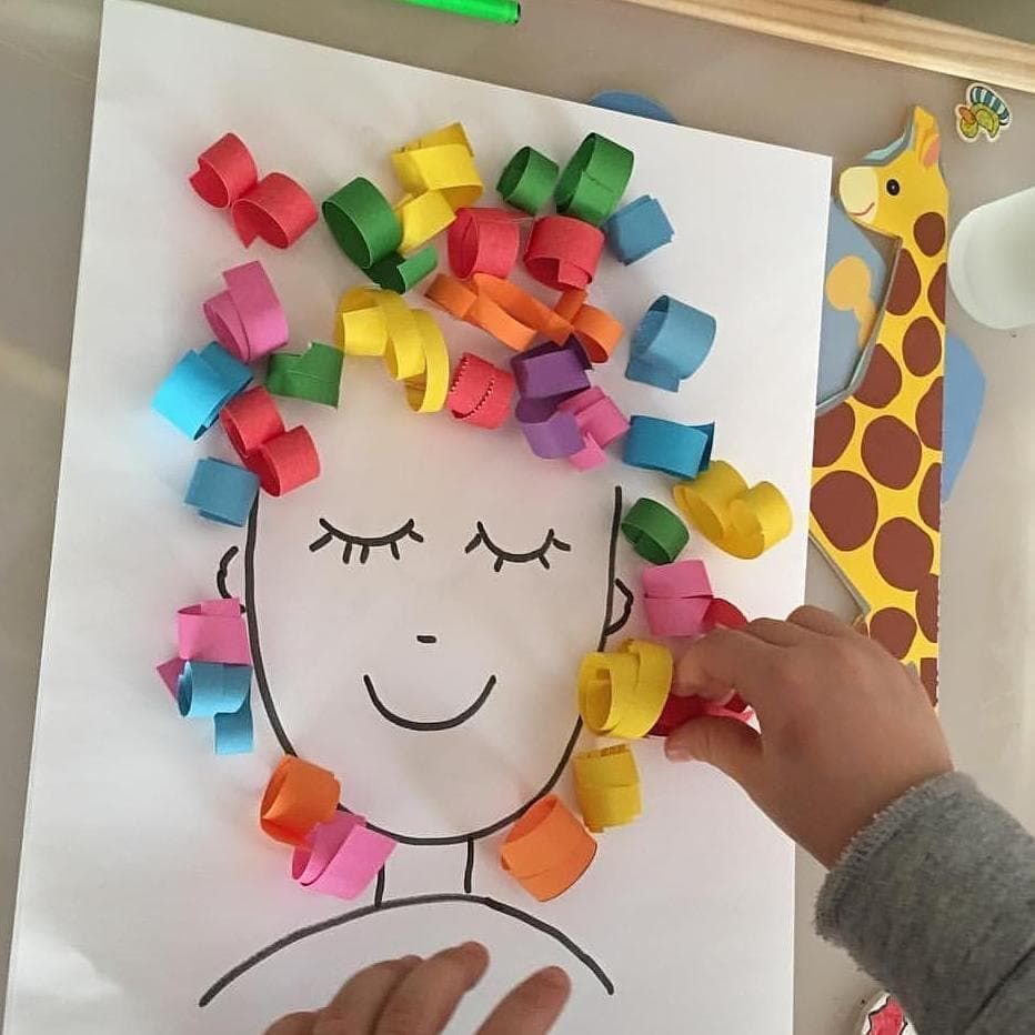 Kindergarten art craft