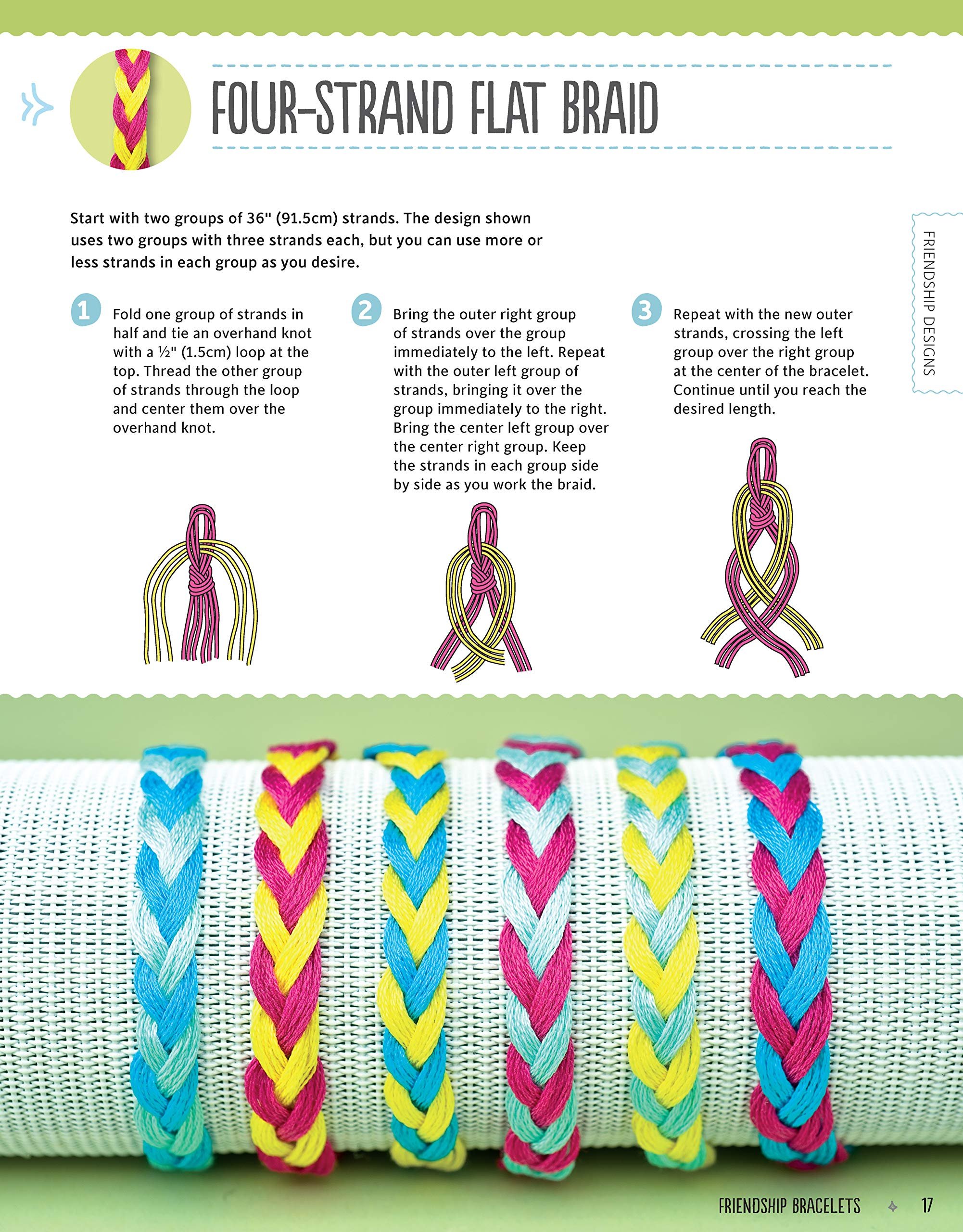 Braided Woven Friendship Bracelets Braid Pattern Macrame - Etsy