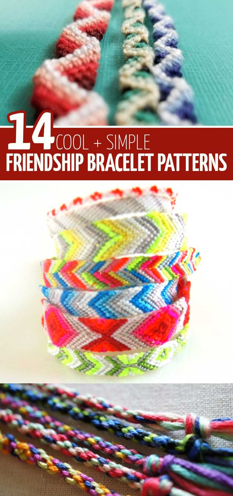 friendship-bracelet-patterns -10 - Cool Creativities