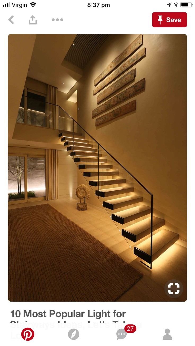 Stair lighting design
