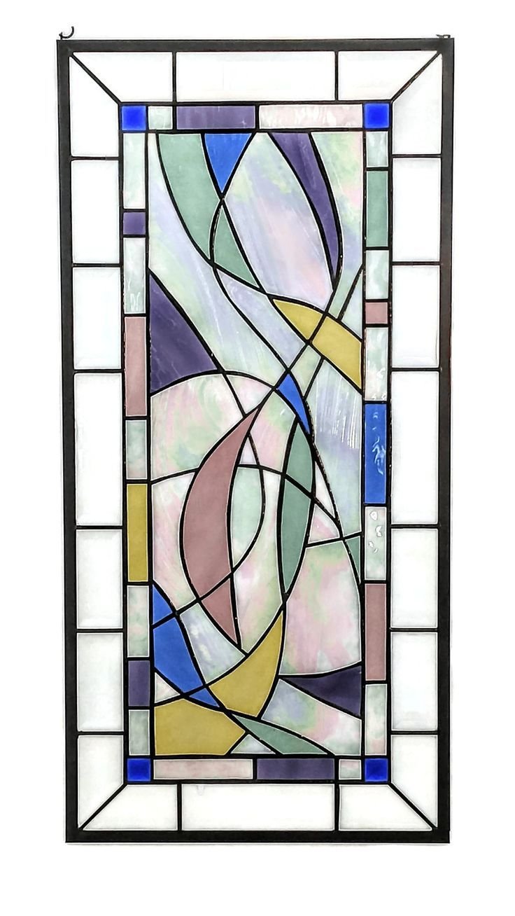 Stained glass partition