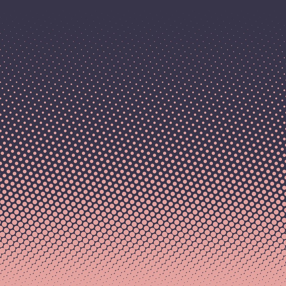 Halftone pattern background