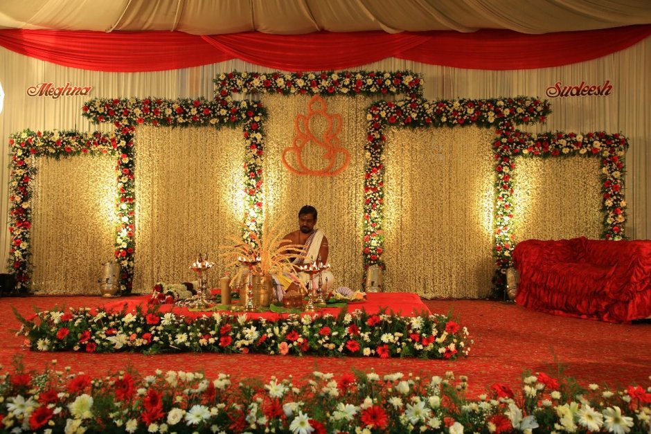 Wedding hall decoration