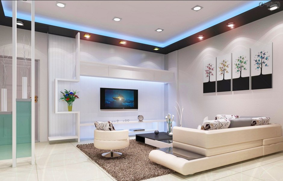Interior design living room beautiful