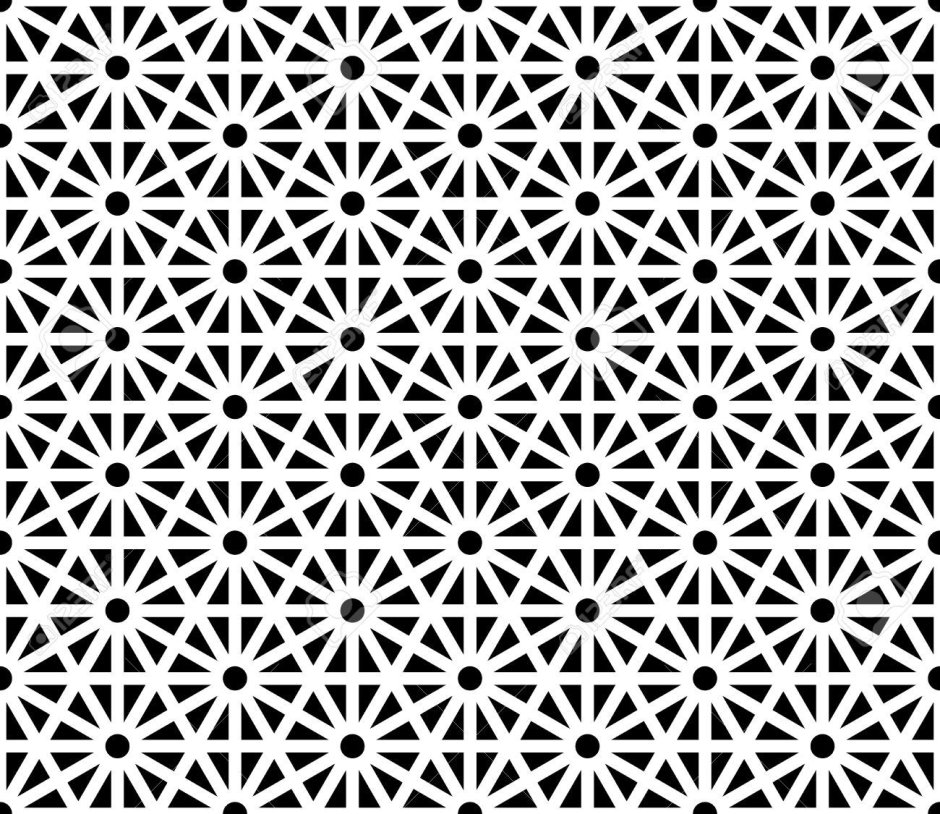 Geometric dot pattern