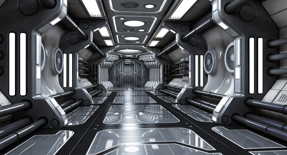 Spaceship interior design