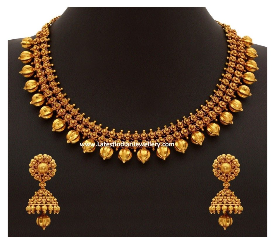 Traditional gold jewellery