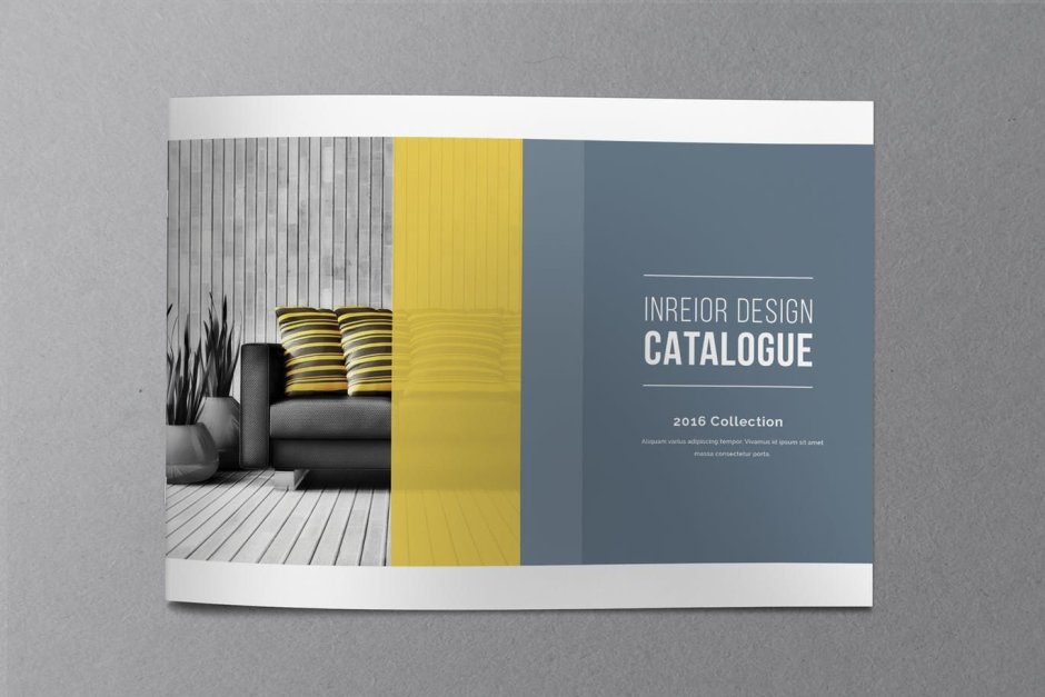 Catalog design cover