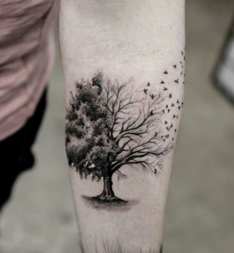 Tree tattoo design