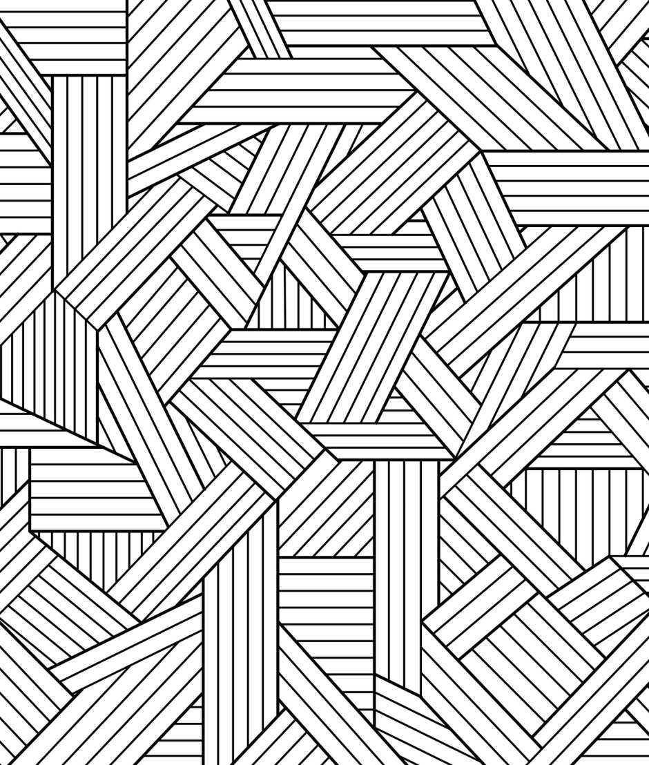 Horizontal line pattern