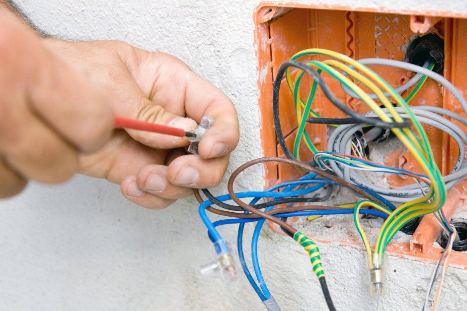 Electrical wiring works